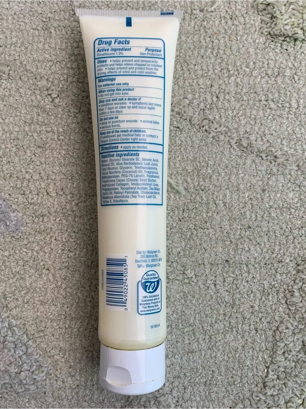Walgreens Aloe Vera After Sun Body Lotion with Tea Tree Oil